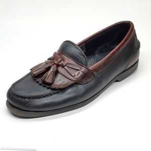 FREEMAN DDF Bert Leather Tassle Loafers EUC